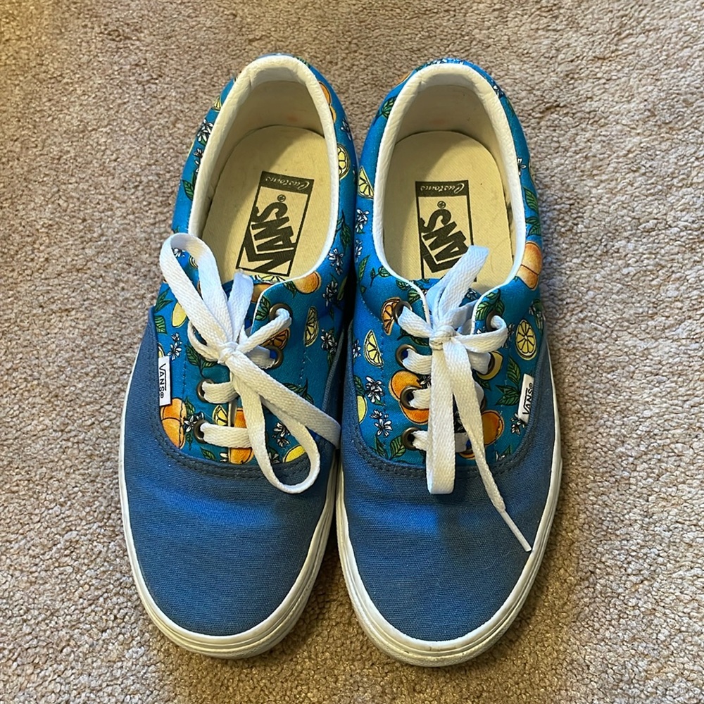 Vans multicolor lemon and orange 🍊